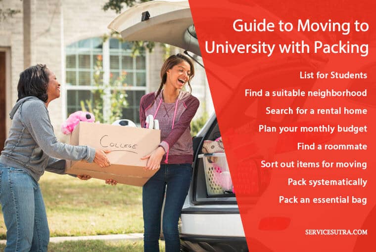Students moving guide to moving to university 