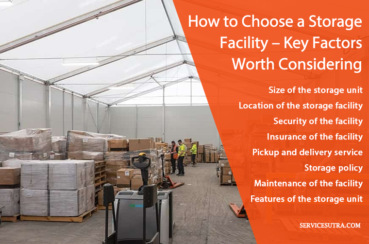 How to choose a storage facility - key factors worth knowing