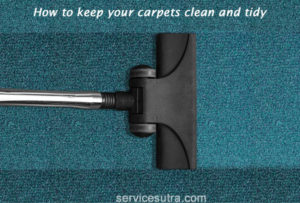 How to keep the carpets clean and tidy