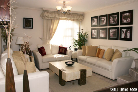 How to decorate small living room 