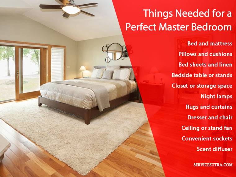 Essential Things Needed for a Perfect Master Bedroom