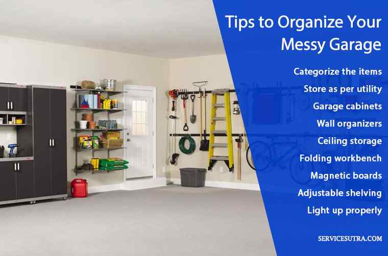 How to Organize Your Messy Garage and Create More Space