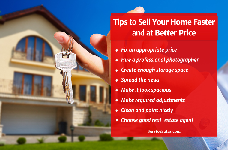 Tips to Sell Your Home Faster and at Best Price