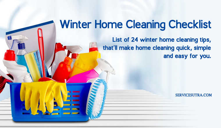 Ultimate Winter Home Cleaning Checklist to Make Cleaning Super Easy