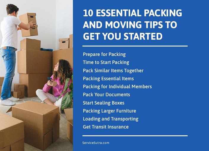 How to Pack and Move Like a Pro: 10 essential packing and moving tips to get you started