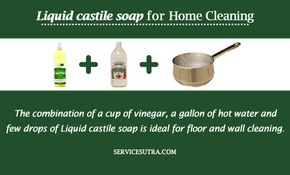 Liquid castile soap for Home Cleaning