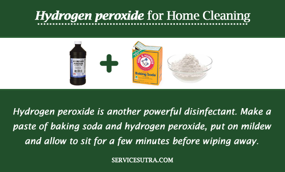 Hydrogen peroxide for Home Cleaning