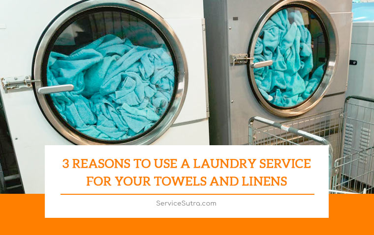 3 Reasons to Use a Laundry Service for Your Towels and Linens