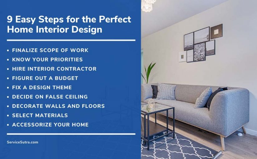 How to do Perfect Home Interior Design Planning in 9 Easy Steps