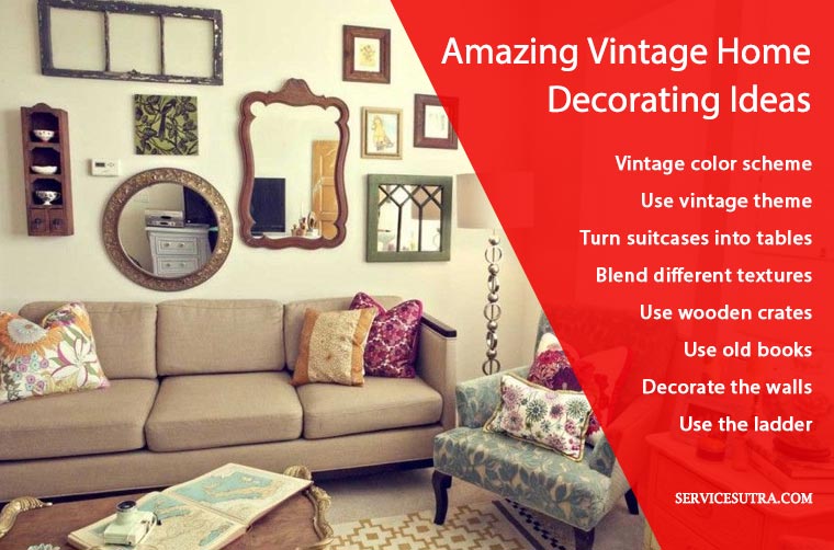 Amazing Vintage Home Decorating Ideas For Indian Homes - Home Decor Content Ideas