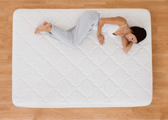 bedroom interior: mattress