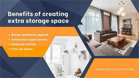 Benefits of creating extra storage space