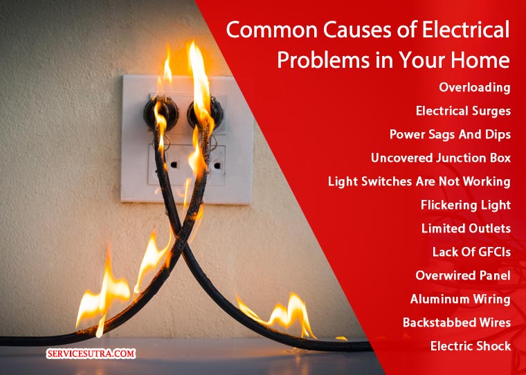 Common Causes of Electrical Problems in Your Home