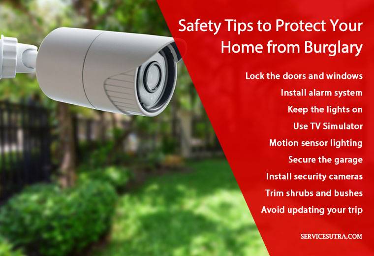 How to protect your house when traveling