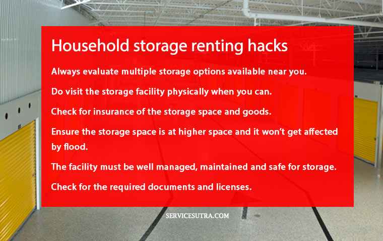 Storage Space on Rent to Store Household Items in Mumbai