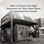 How to Choose the Right Generator for Your New Home: A Comprehensive Guide