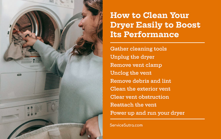 How to Clean Your Dryer Easily to Boost Its Performance