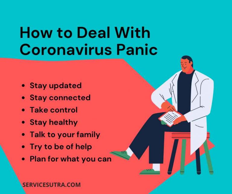 How to Deal With Coronavirus Panic Anxiety, Stress and Fear Easily