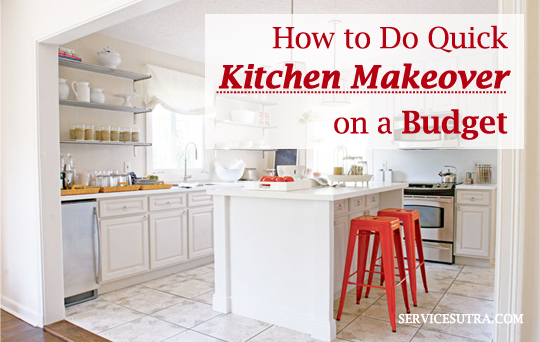 Quick Kitchen Makeover On A Budget