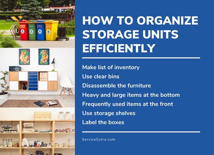 Furniture storage units store