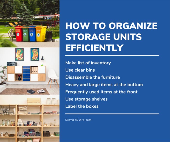 How to Organize Storage Units Efficiently