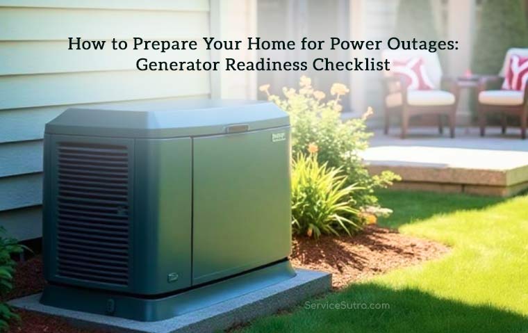 How to Prepare Your Home for Power Outages: Generator Readiness Checklist