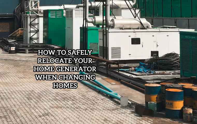 How to Safely Relocate Your Home Generator When Changing Homes