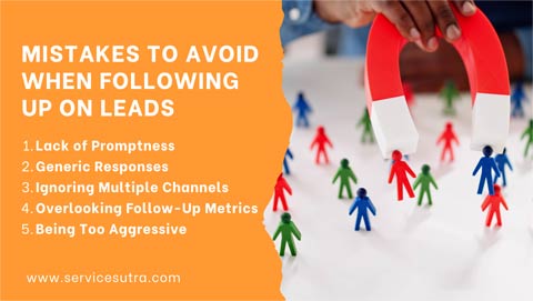 Mistakes to Avoid When Following Up on Leads