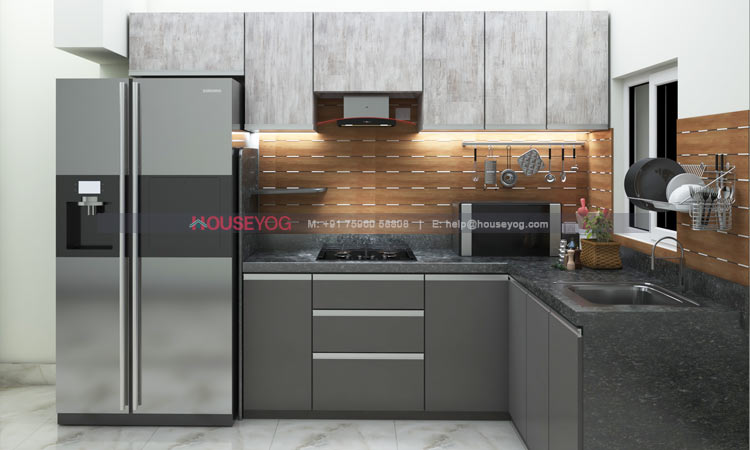 Modern Grey Kitchen