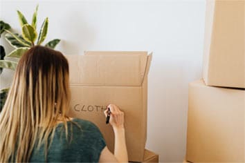 Should I arrange a self move to move my belongings?