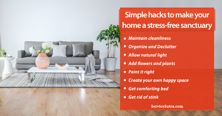 8 Amazing Ways to Make Your Home a Stress-Free Sanctuary Easily