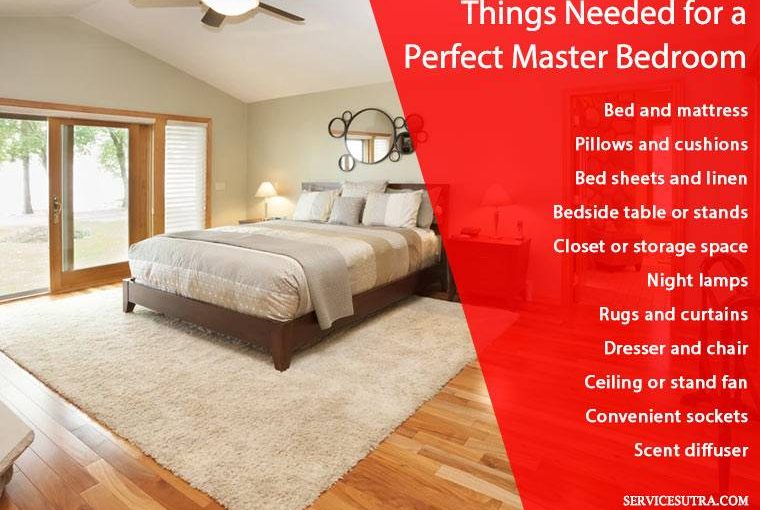 17 Essential Things Needed for a Perfect Master Bedroom