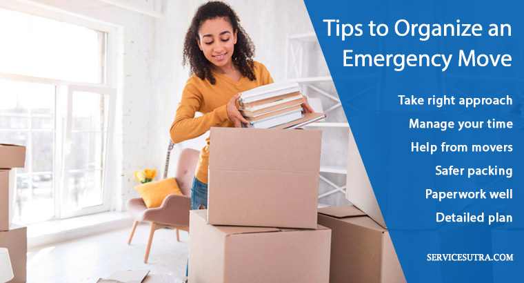 Packing Moving Tips to Organize an Emergency Move Fast and Easily