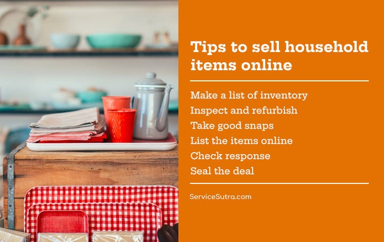 Tips to sell household items online