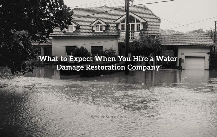 What to Expect When You Hire a Water Damage Restoration Company