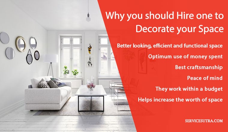 Benefits of Hiring Interior Designer for Interior Decorating Projects